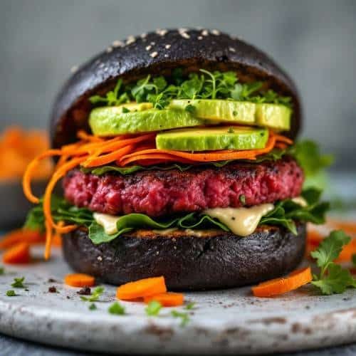 Hamburguesas veganas