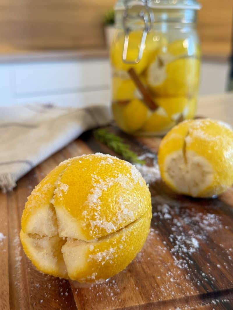 Limones fermentados